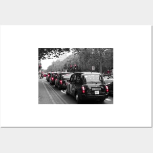 London Taxis - Black cabs Posters and Art